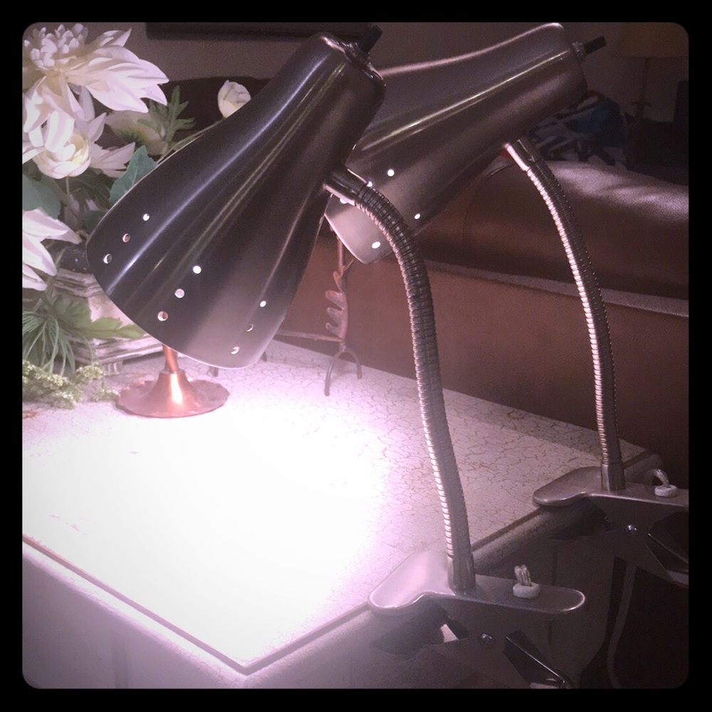 2 Desk Lamps by Hampton Bay
